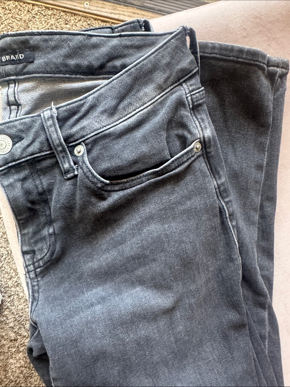 Lucky Brand- Grey low rise Jeans